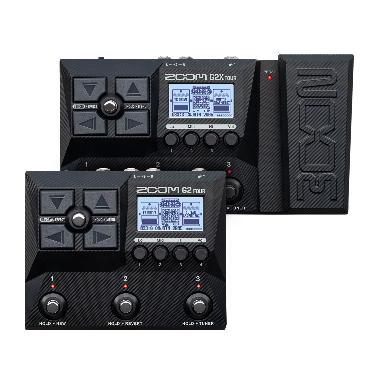 G2FOUR & G2X FOUR Effects & Amp Emulator